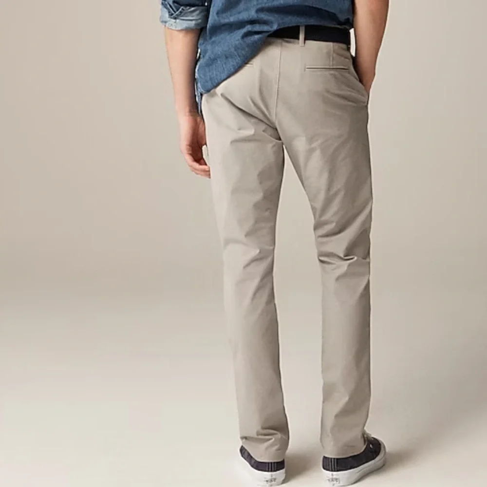 J crew moon grey 484 Slim-fit tech pant
